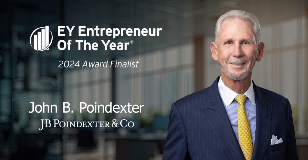 John Poindexter 2024 Entrepreneur of the Year